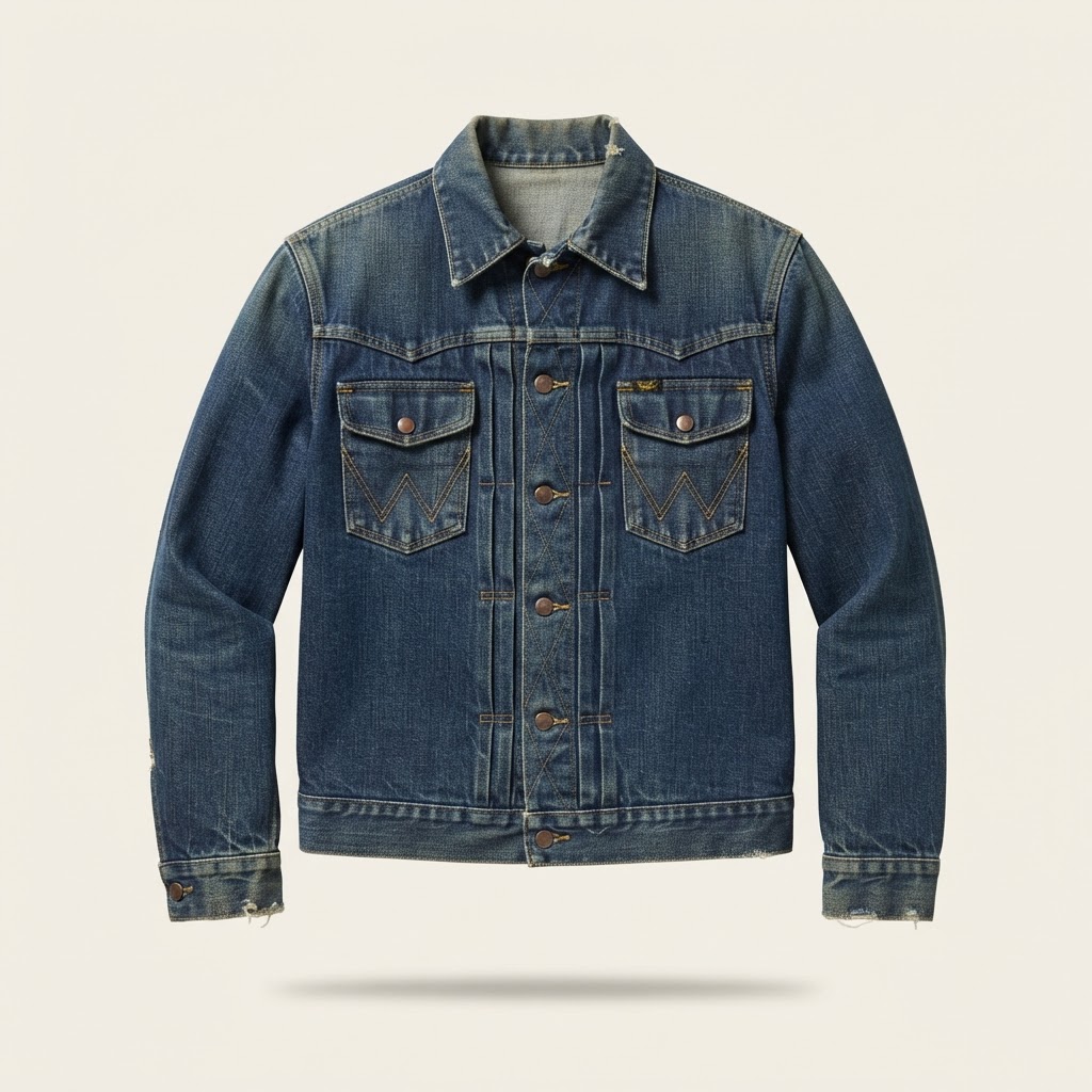 Blue Bell Inc. Western Division Vintage Wrangler 124MJ & 126MJ Western Denim Trucker Jackets