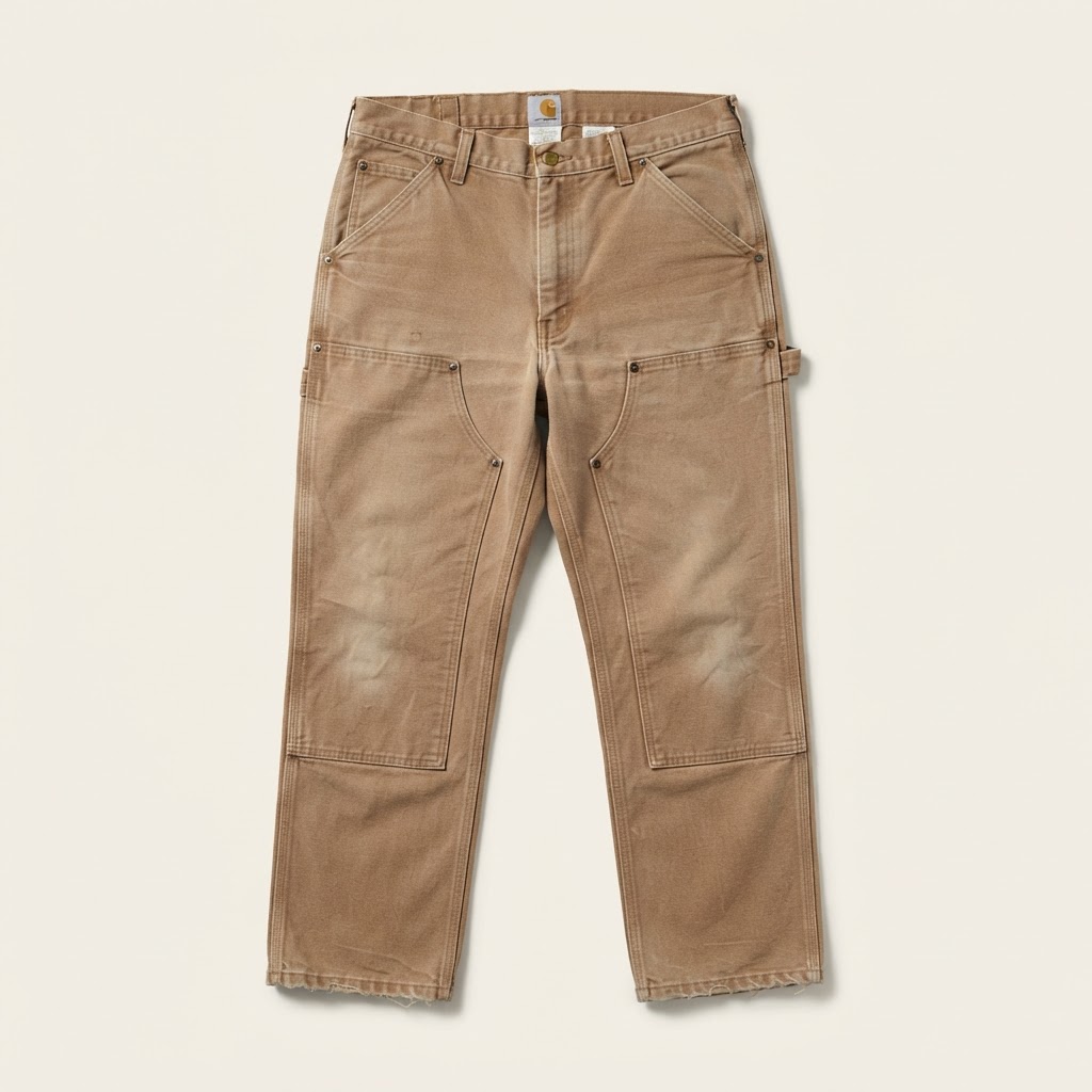 Hamilton Carhartt Workwear Division Vintage Carhartt Firm Duck Double-Knee Work Pants