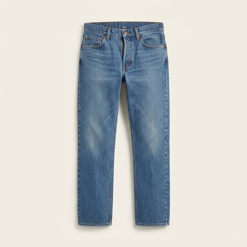 Levi Strauss & Co. Denim Design Team Vintage Levi's 505 Regular Fit Zipper-Fly Denim Jeans