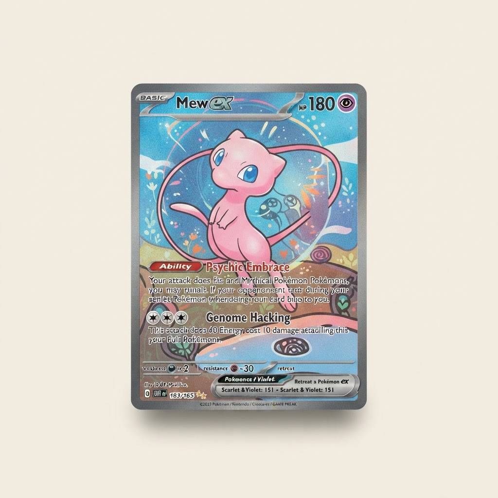 Pokémon Mew ex [183/165] (Ultra Rare Full Art)