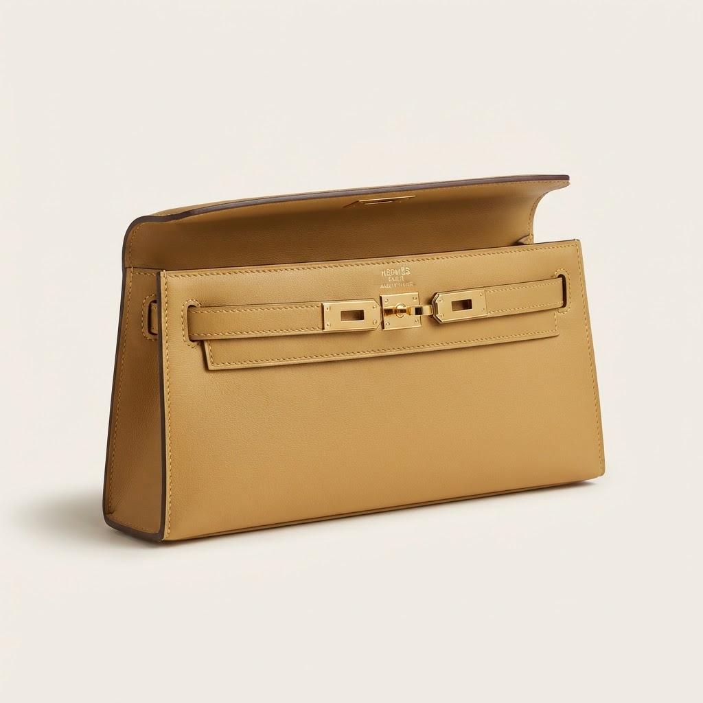 Hermès Hermès Kelly Élan Madame Gold Gold Hardware