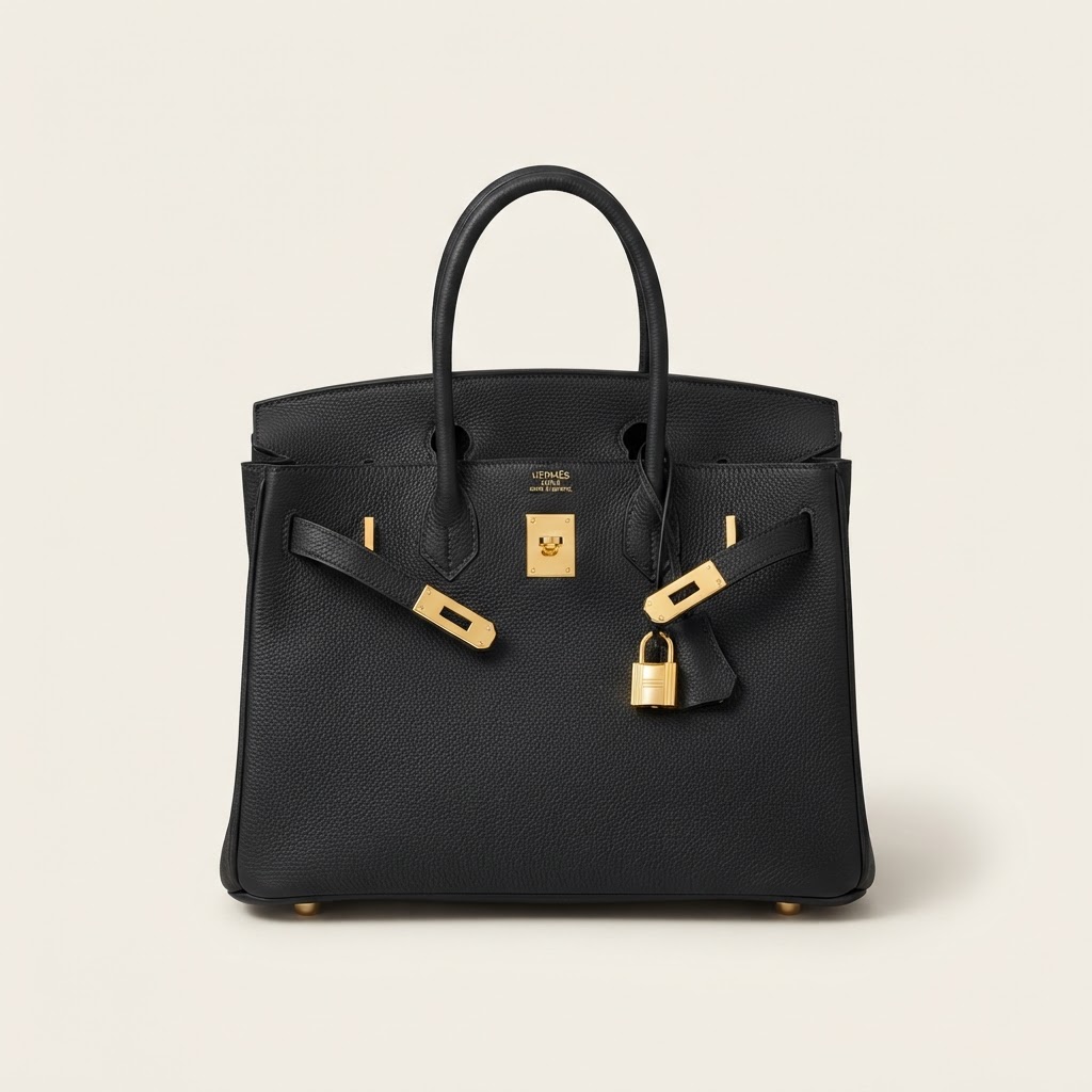Hermès Hermès Birkin 35 Togo Black Gold Hardware