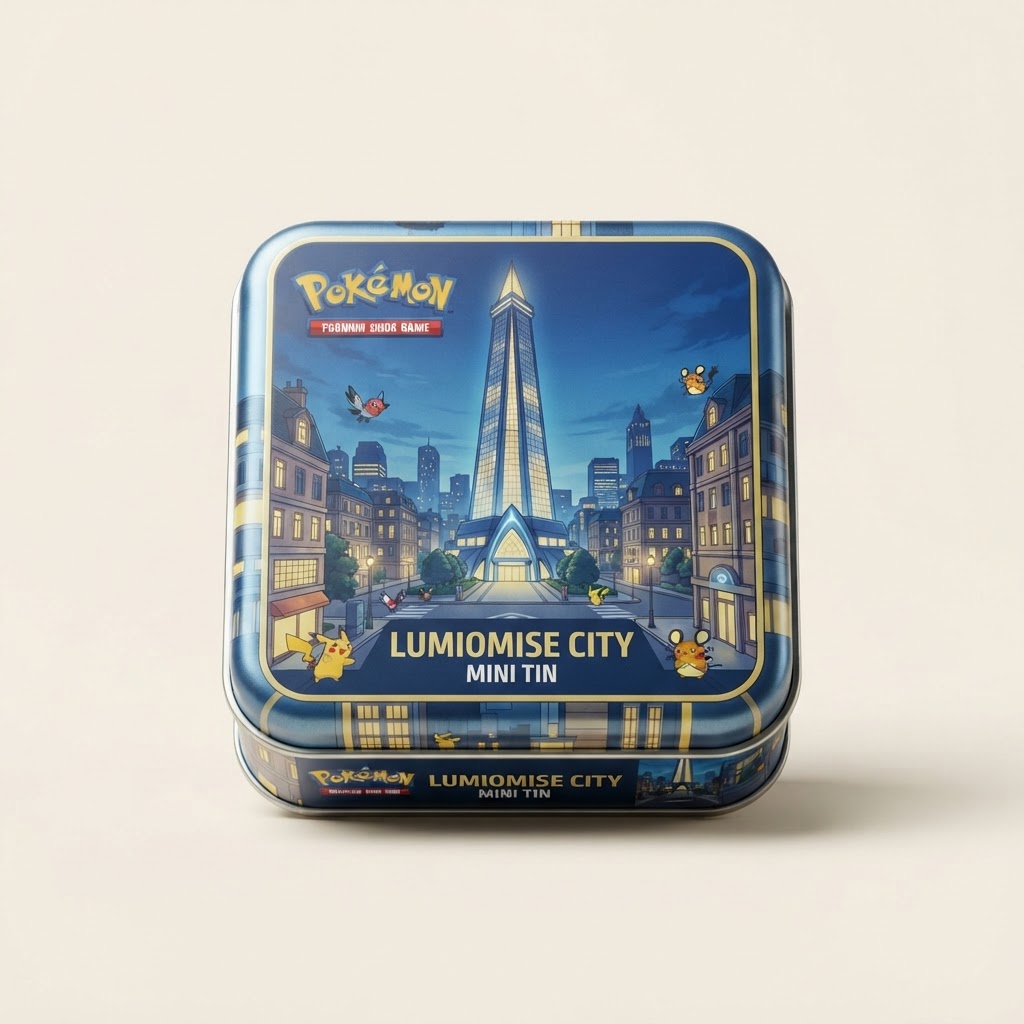 Pokémon Lumiose City Mini Tin