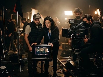 On set