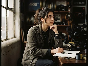 Studio portrait