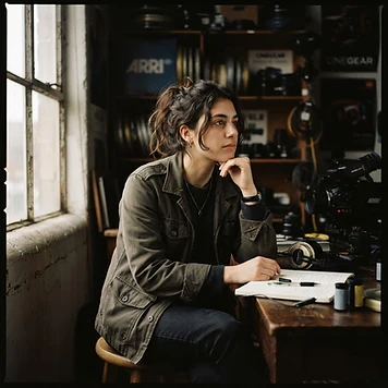 Studio portrait