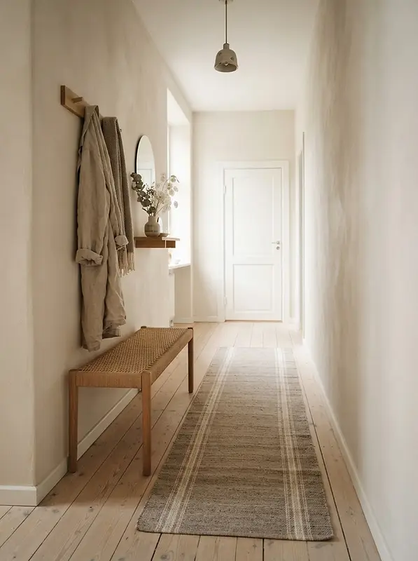 Hall med matta från ByMoniq