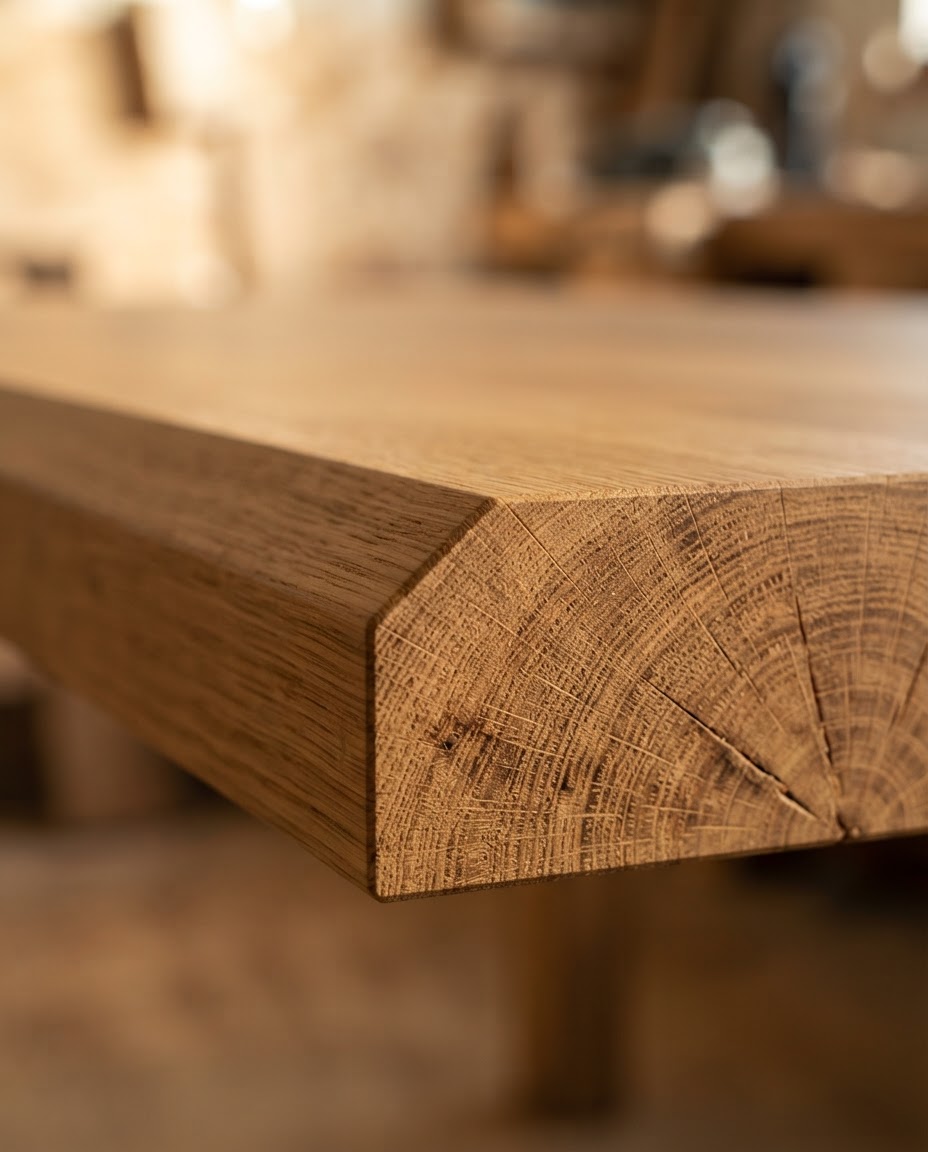 TAVOLA — macro detail, Lignari craftsmanship