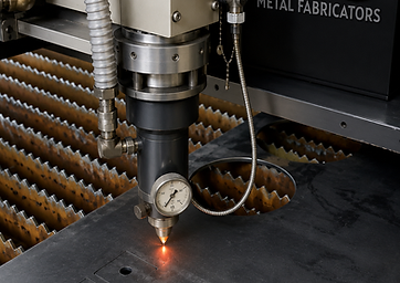 Laser-Cut Steel Plate