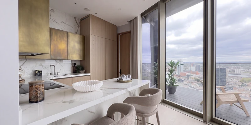 Penthouse kitchen