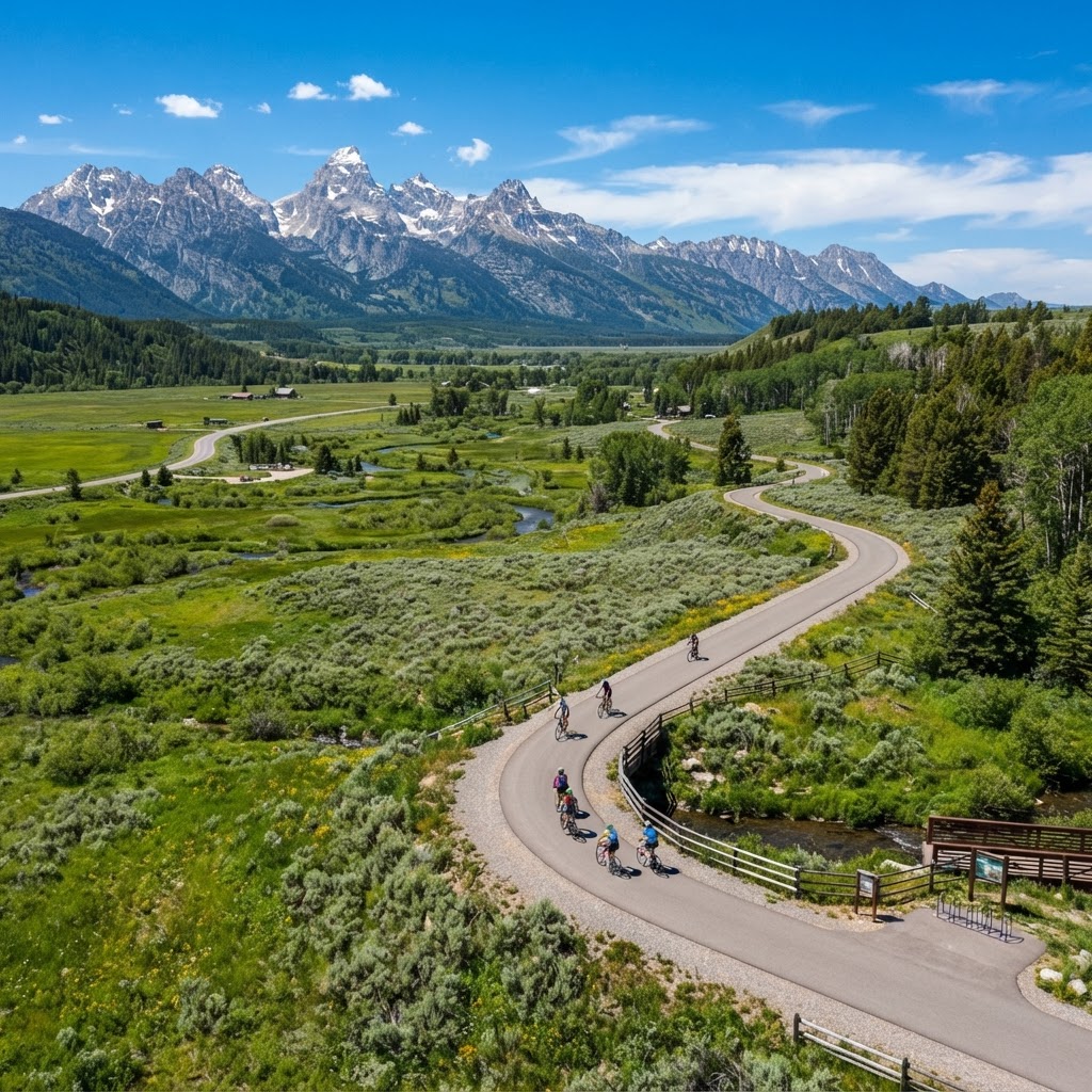 Jackson Hole Pathways: A Paved Cycling Paradise