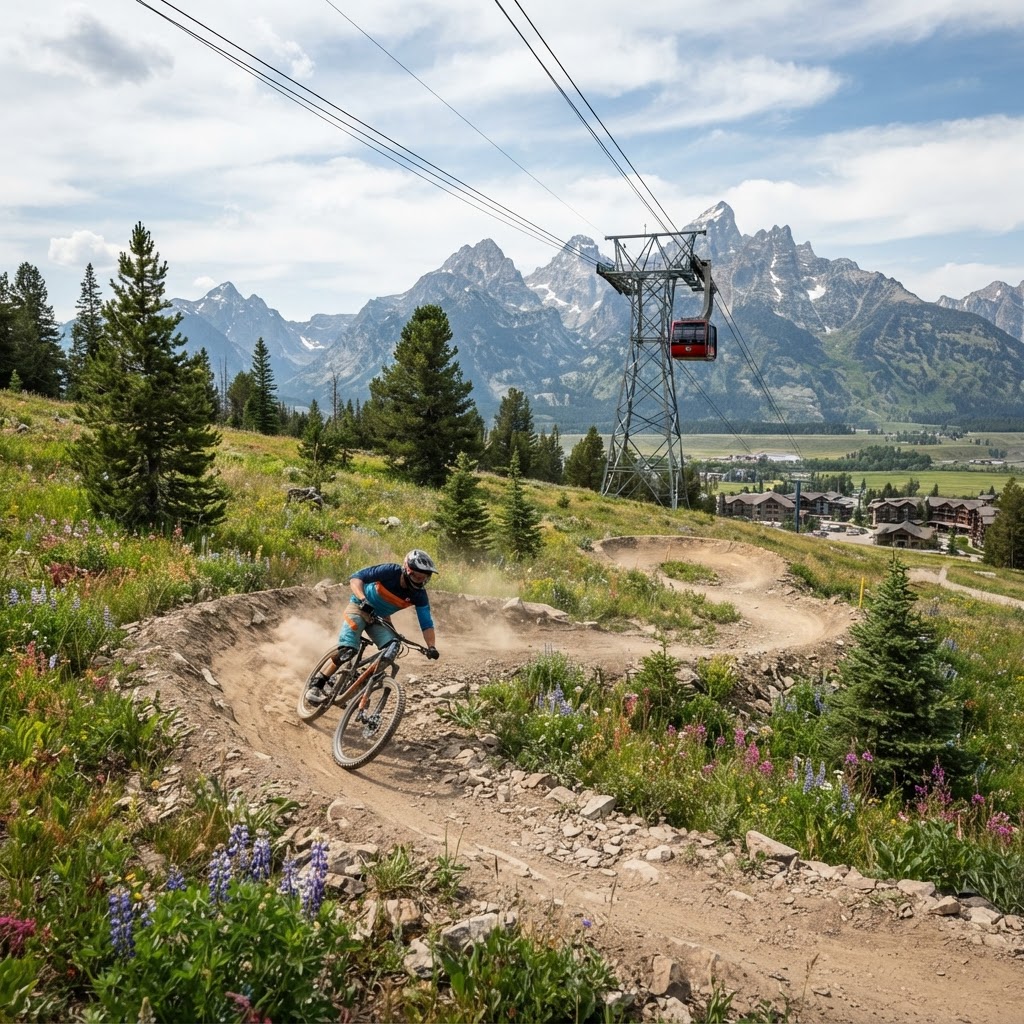 Teton Village Bike Park Trails