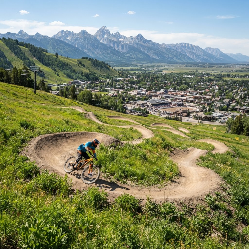 Snow King Bike Park Trails