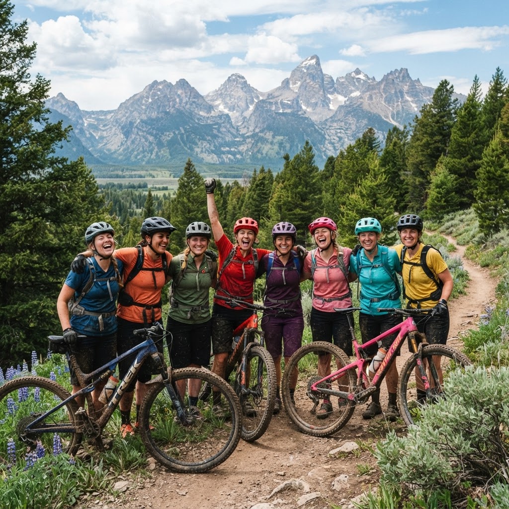 Women's Cycling Groups in Jackson Hole
