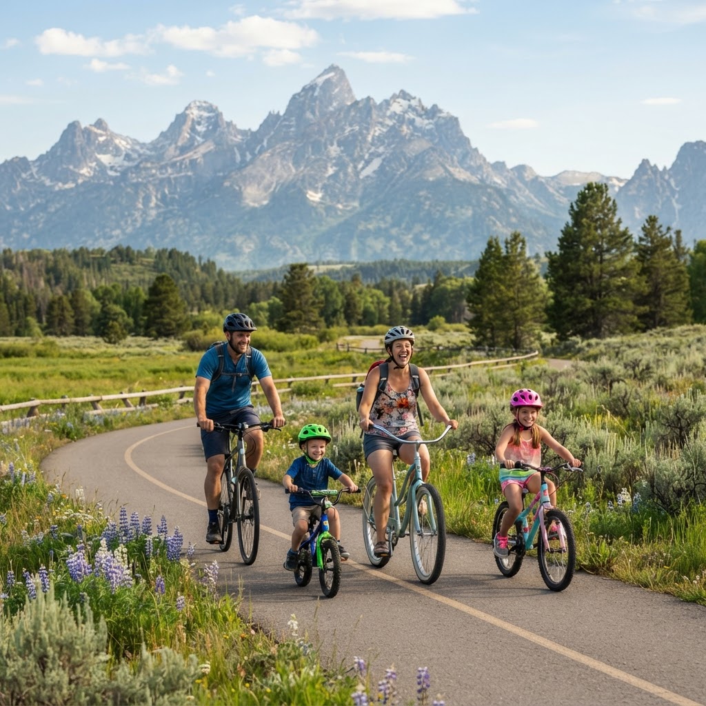 Best Family-Friendly Bike Rides in Jackson Hole