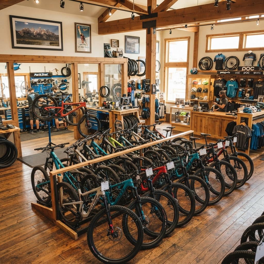 Jackson Hole bike shop