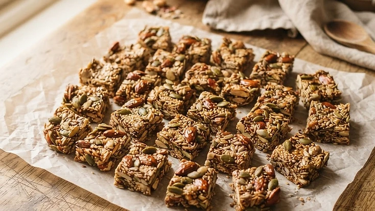 Nut and seed bites