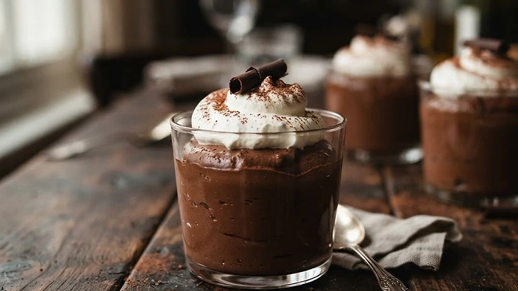 Ketogenic chocolate mousse