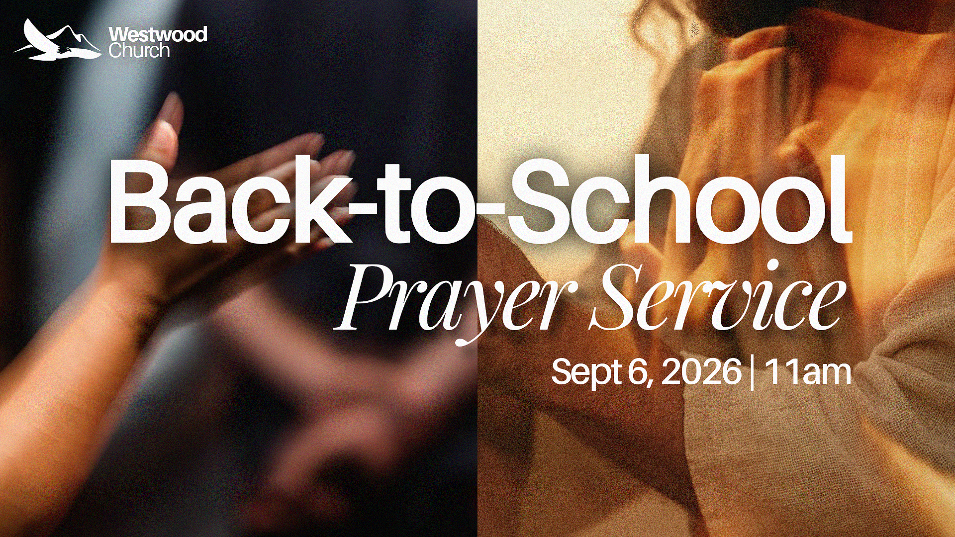 Back-to-School Prayer Service
