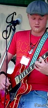 I AM AHAB guitarist performing live at JescoFest 2006