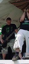MOHRG performing on the gazebo stage at JescoFest 2006