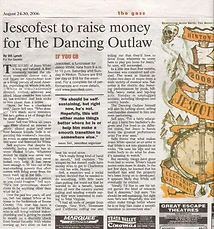 Jescofest to raise money for The Dancing Outlaw