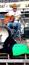 J. Glenn and Jesco performing on the outdoor stage at JescoFest 2006