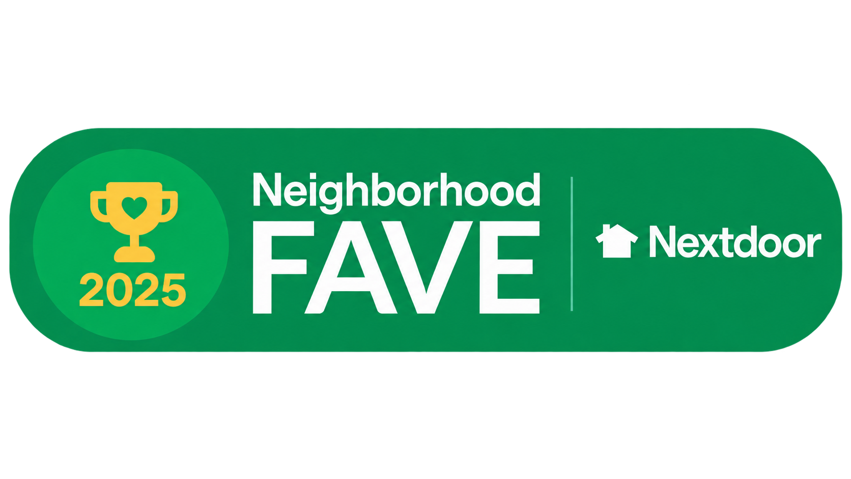Nextdoor Neighborhood Fave 2025