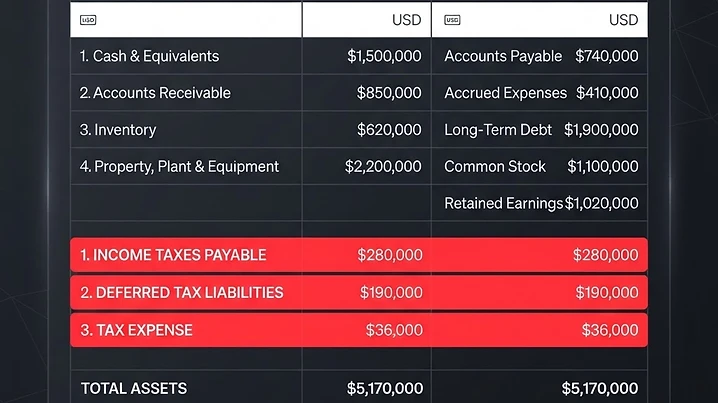 GlobalTech Restatement Highlights Deferred Tax Asset Risks