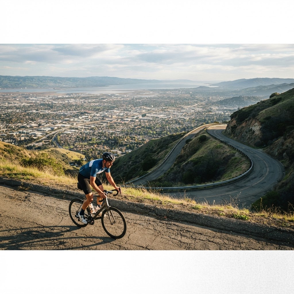 Sierra Road: Conquering San Jose's Toughest Cycling Climb