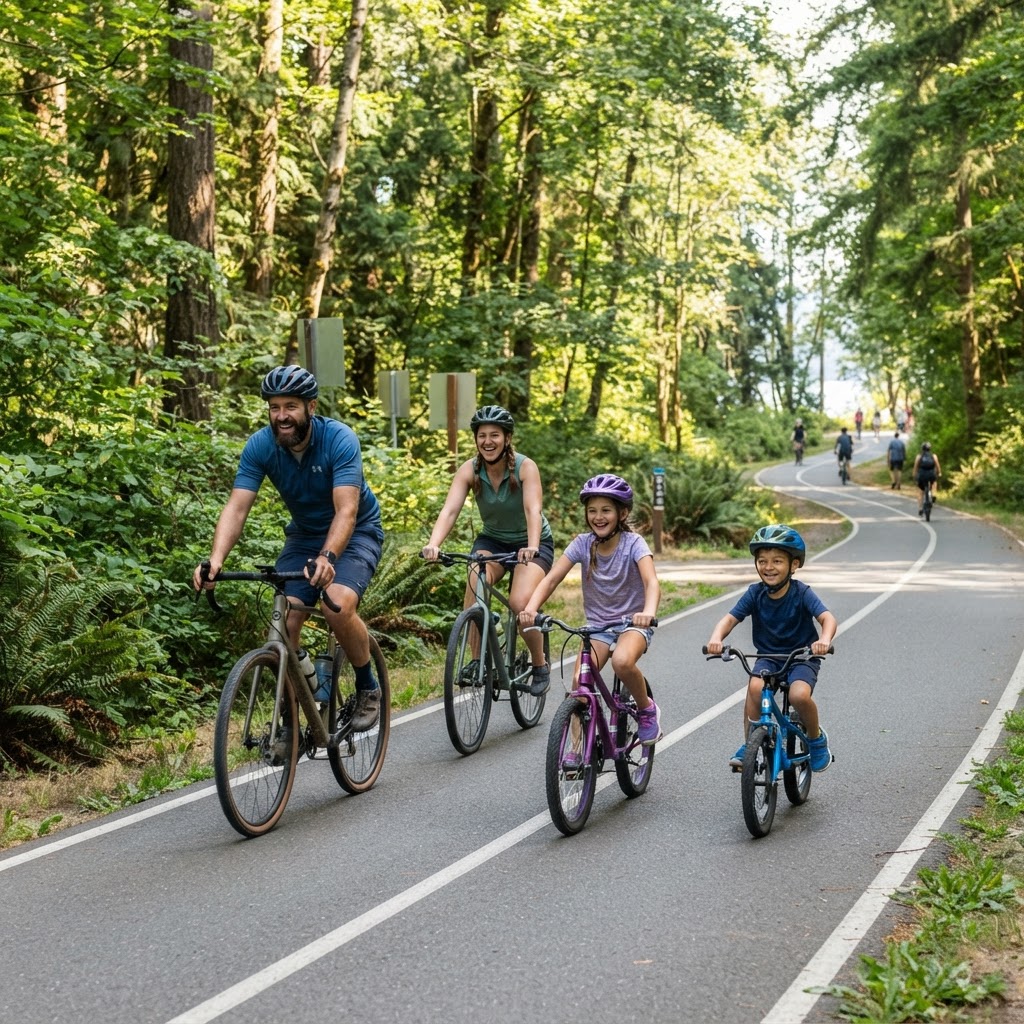 Family Cycling in Seattle: Best Trails for Kids