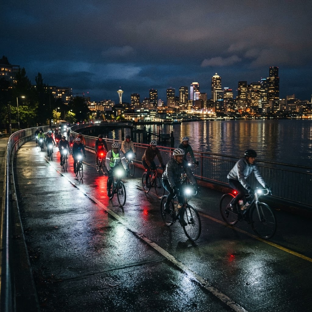 Night Riding in Seattle: Lights, Safety, and Routes