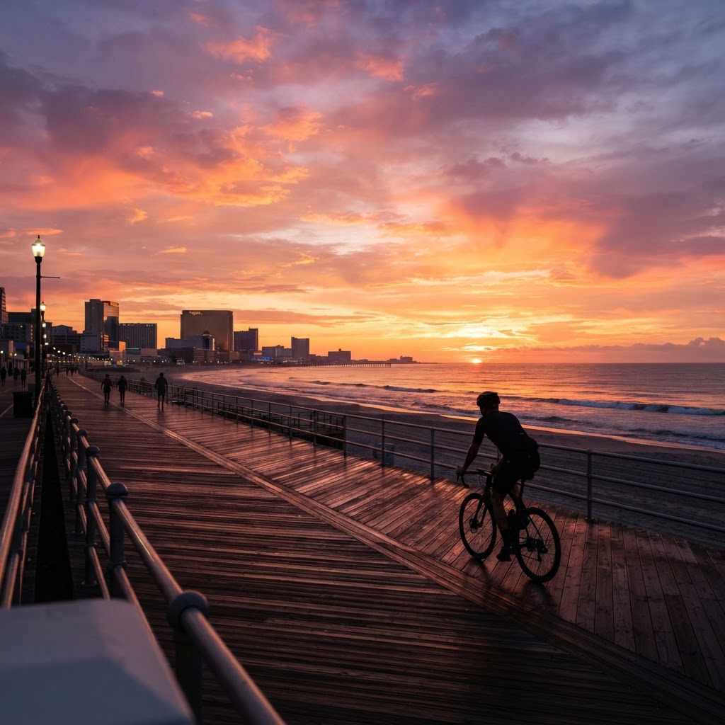 Sunrise Rides: The Best Time to Cycle in Atlantic City