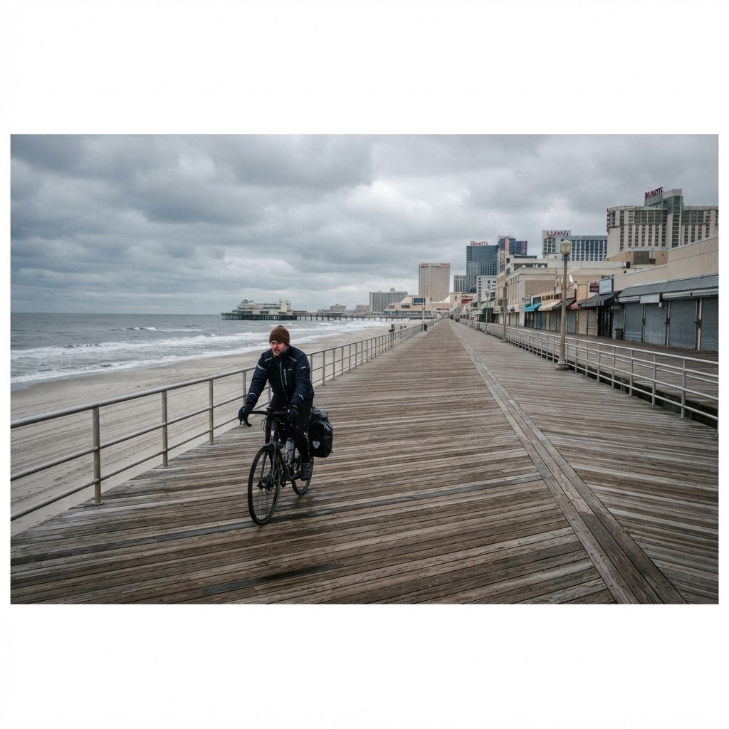 Winter Cycling in Atlantic City: Embracing the Off-Season