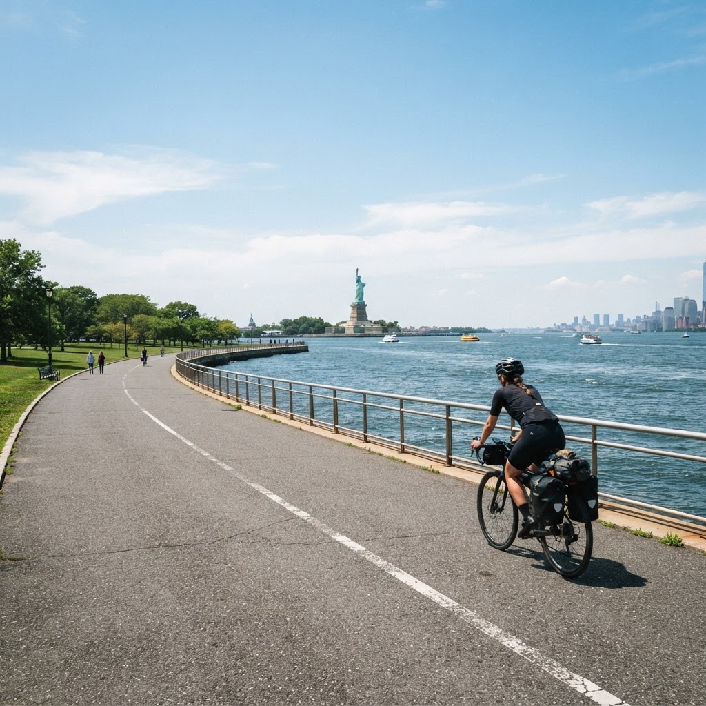 Hoboken to Liberty State Park: A Long-Distance Waterfront Ride