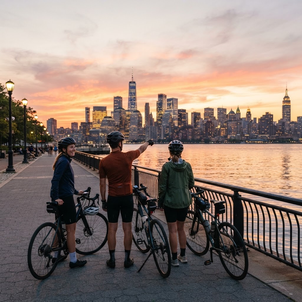 5 Scenic Sunset Rides Along the Hoboken Waterfront