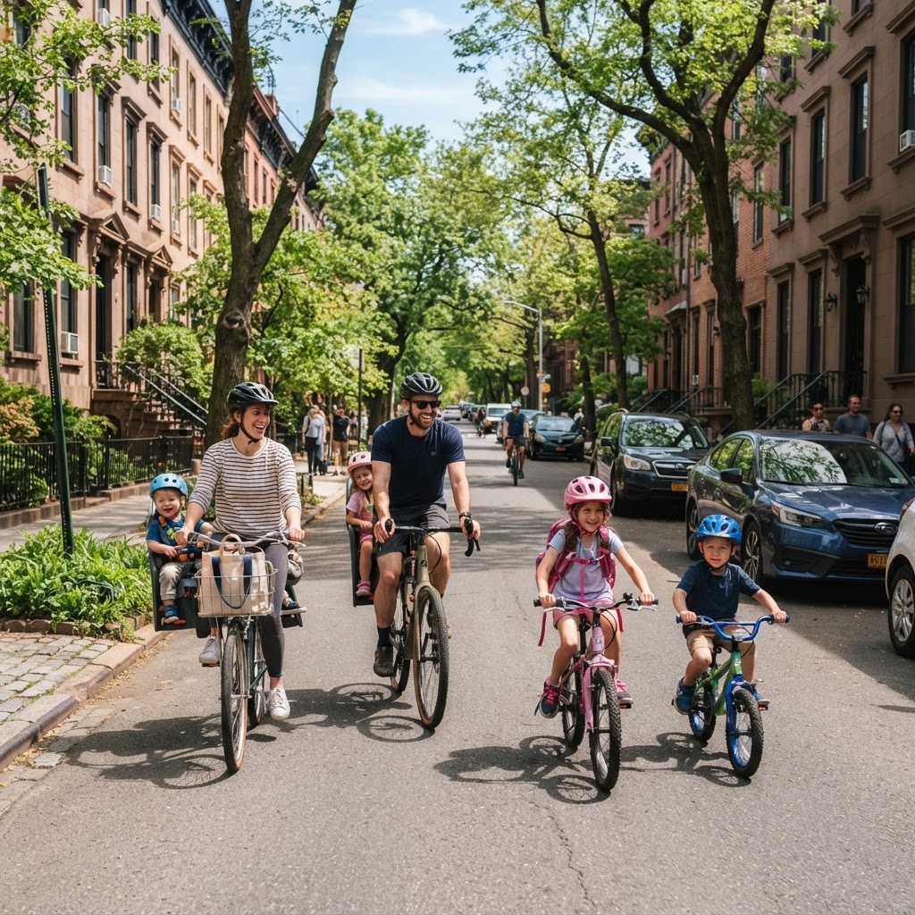 Hoboken Family Cycling