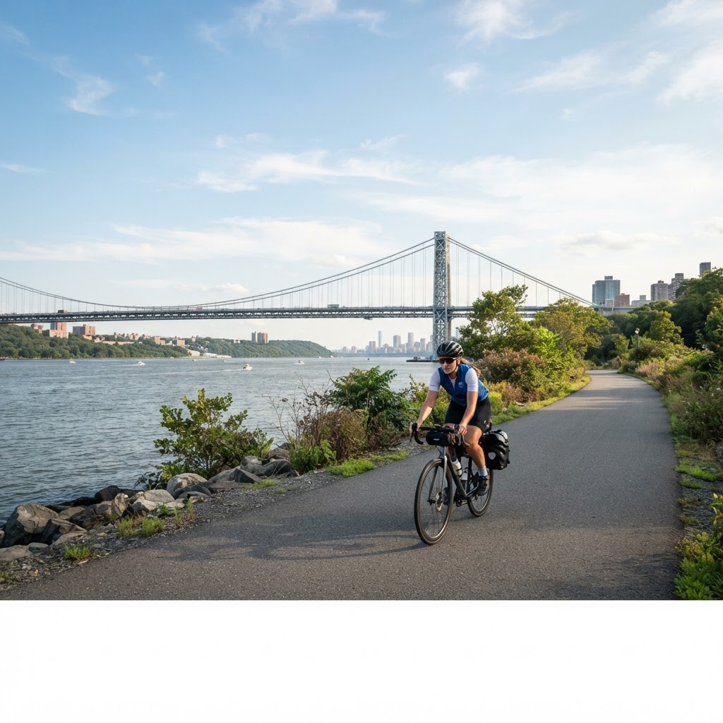 Cycling from Hoboken to the George Washington Bridge: A Challenge Ride