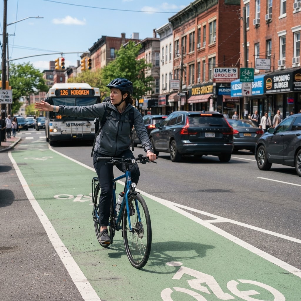 Cycling Safety in Hoboken: Navigating Traffic and Pedestrians