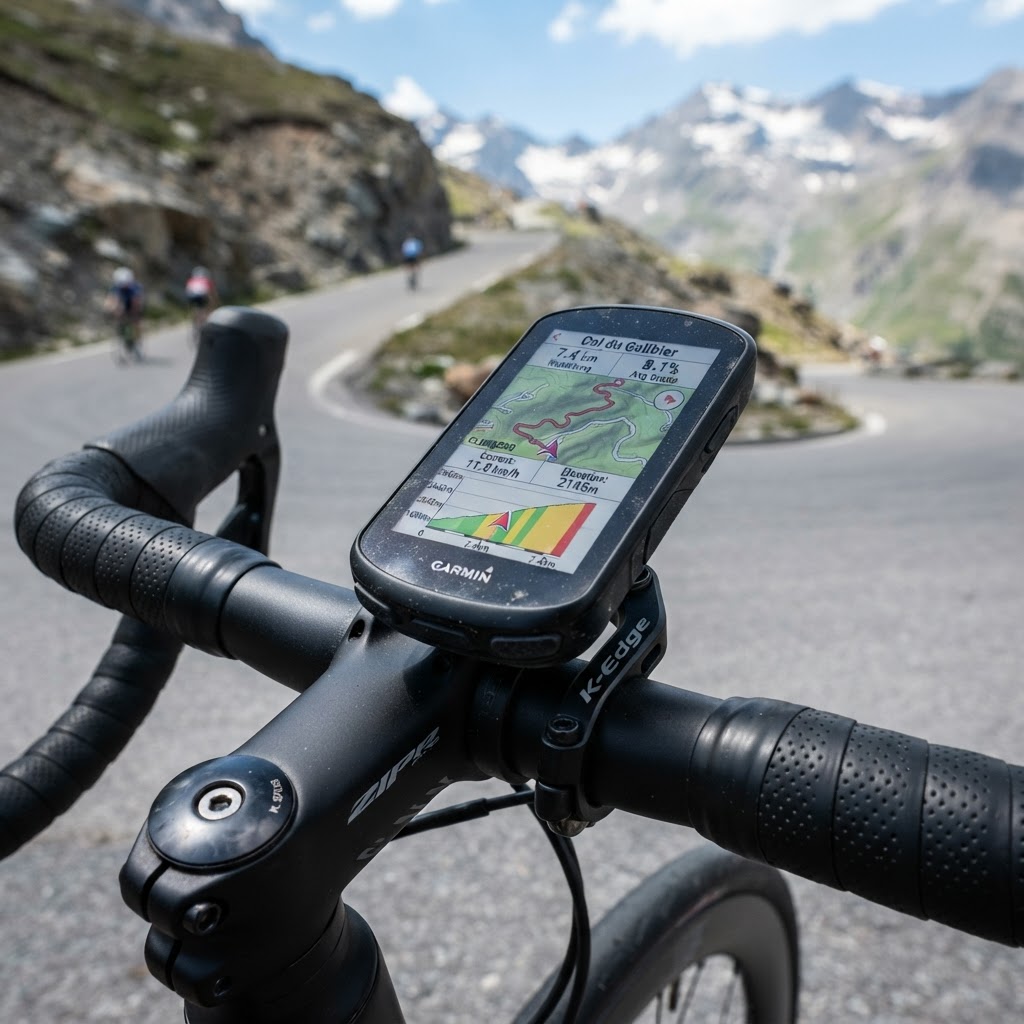 GPS Cycling Computer with Elevation