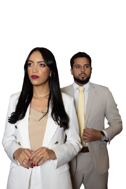 Dra. Isabelle Carvalho e Dr. Ricardo Luiz — sócios da Gonçalves & Santos Sociedade de Advogados