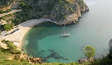 Baai en strand van Jávea