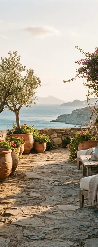 Buiterruimte van een villa aan de Costa Blanca