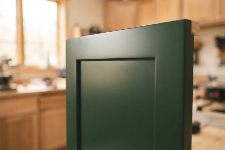 The Paint step of the Cabinet Cheer process