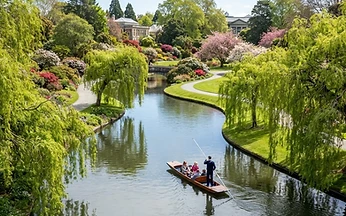 Christchurch City & Avon River