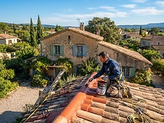 Peinture de toiture