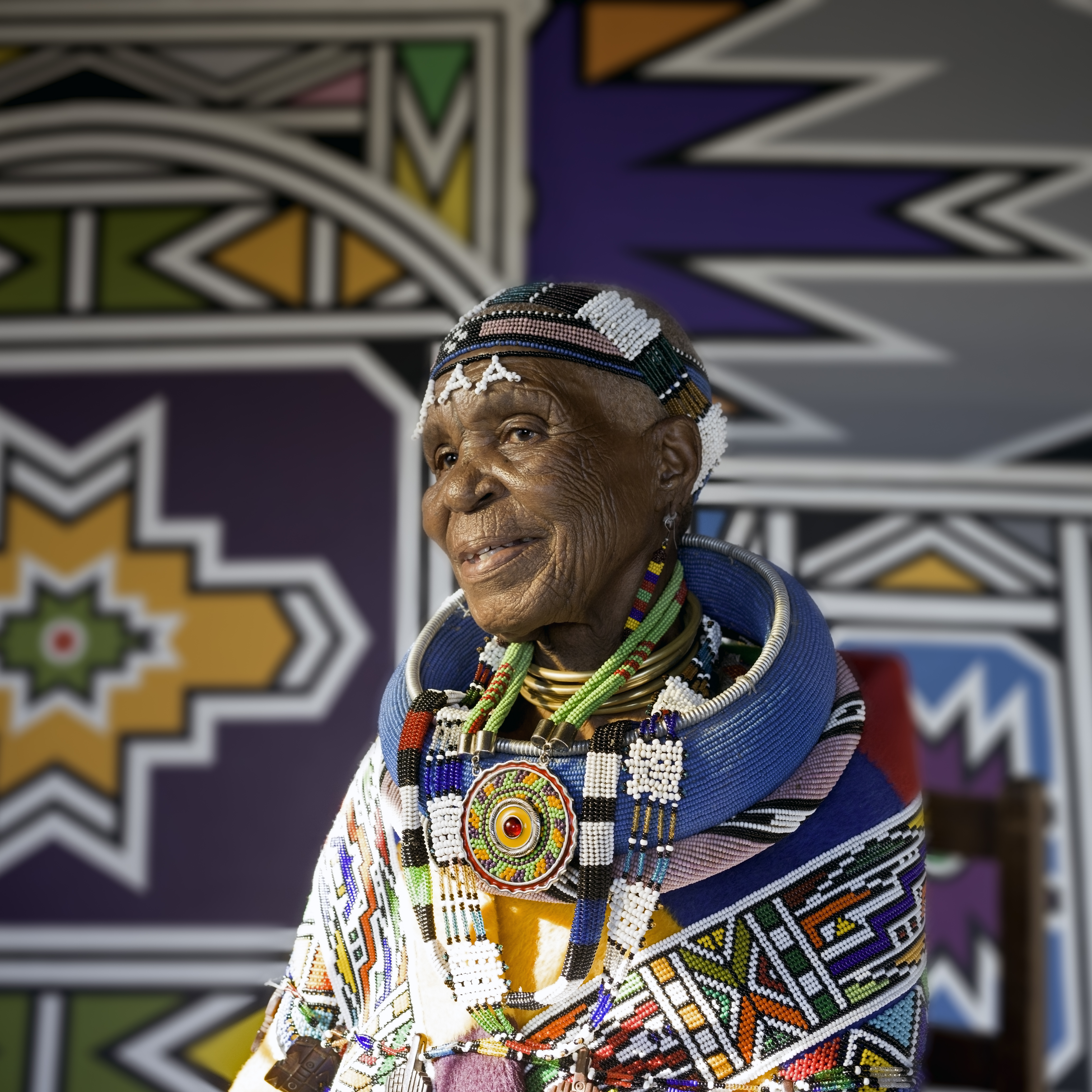Dr Esther Mahlangu, portrait by Clint Strydom