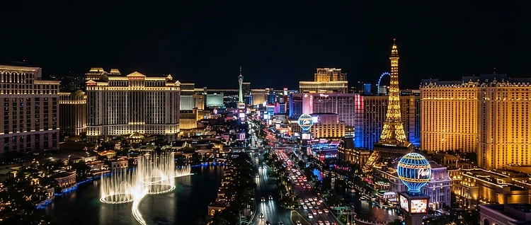 Las Vegas Strip at night