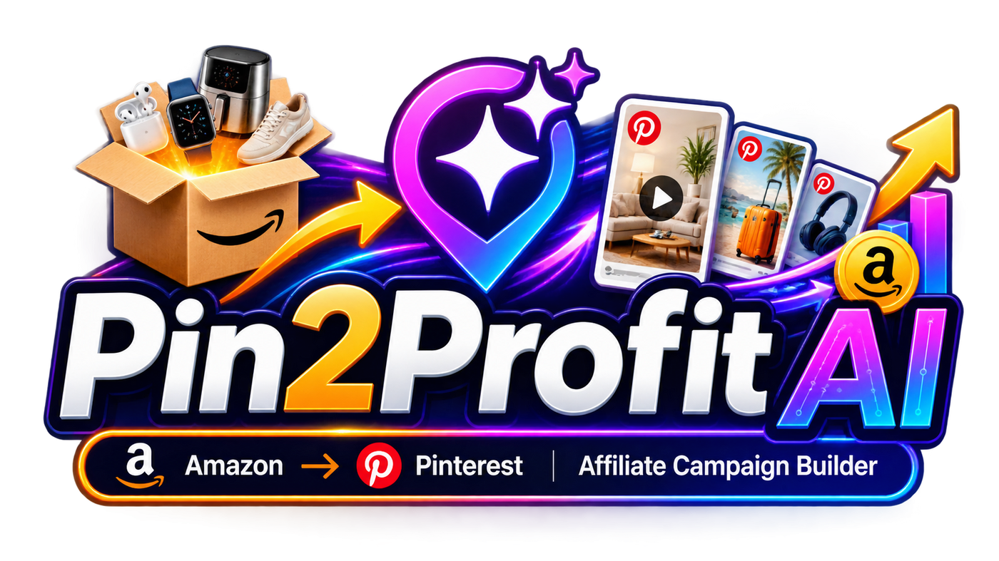 Pin2Profit AI review 2026 – Amazon to Pinterest affiliate campaign builder