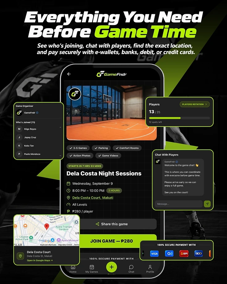 Create your own game and set your schedule